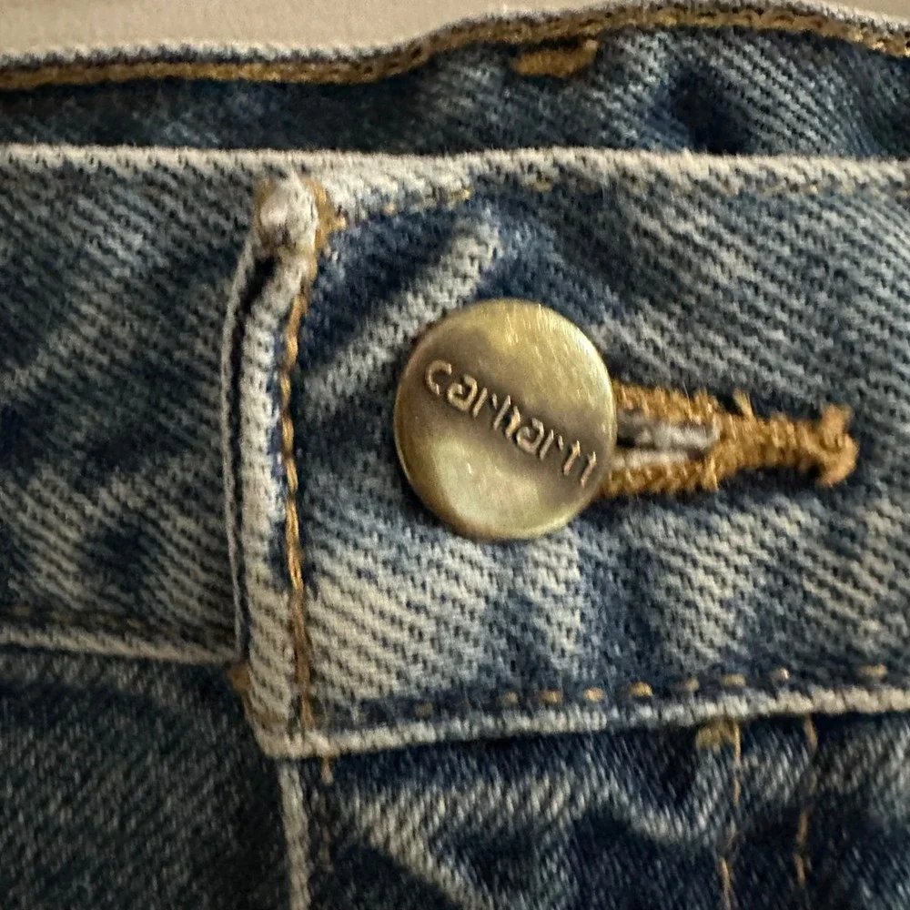 Carhartt Mens Jeans Denim Classic Fit Blue Size 46x30 Workwear‎ Pants